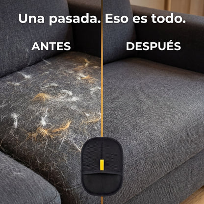 Guante Quitapelos Doble Cara — Reutilizable