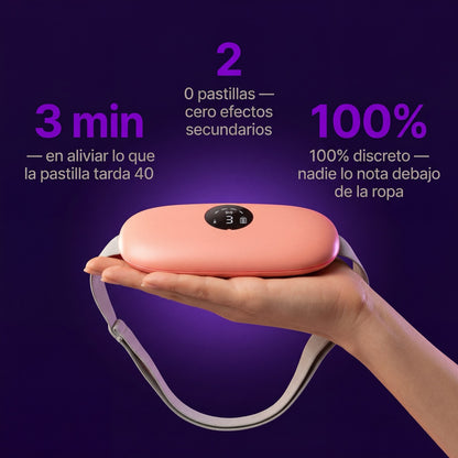 Aliviador Menstrual — Calor + Masaje Portátil