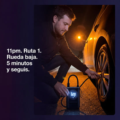 InflaYa — Mini Compresor Digital Portátil