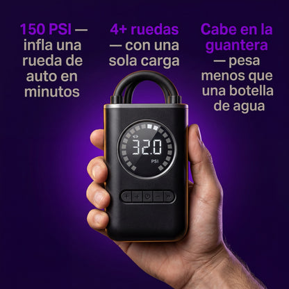 InflaYa — Mini Compresor Digital Portátil